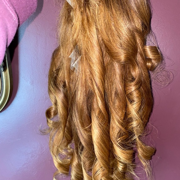 Luxury Honey blonde lace frontal human hair wig - Picture 4 of 9